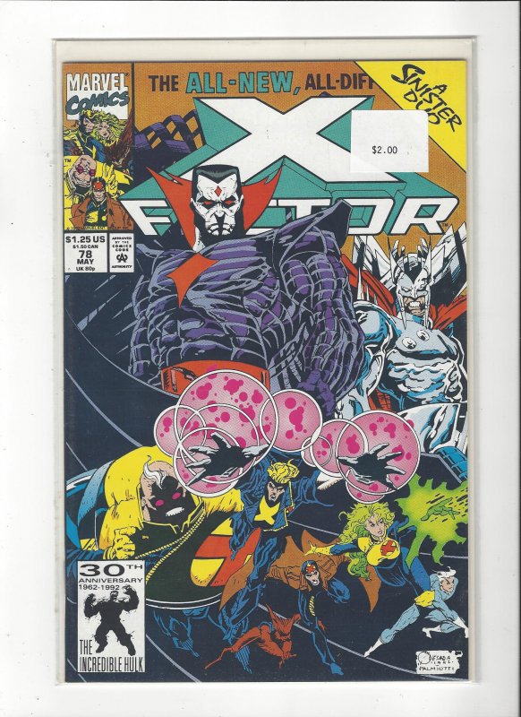 X-Factor #78 All New, All Different Peter David NM