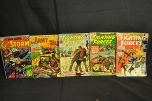 Low Grade Military Comic Lot! Grade 2.0-4.5/5 WH