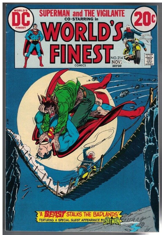 WORLDS FINEST 214 VG-F Nov. 1972