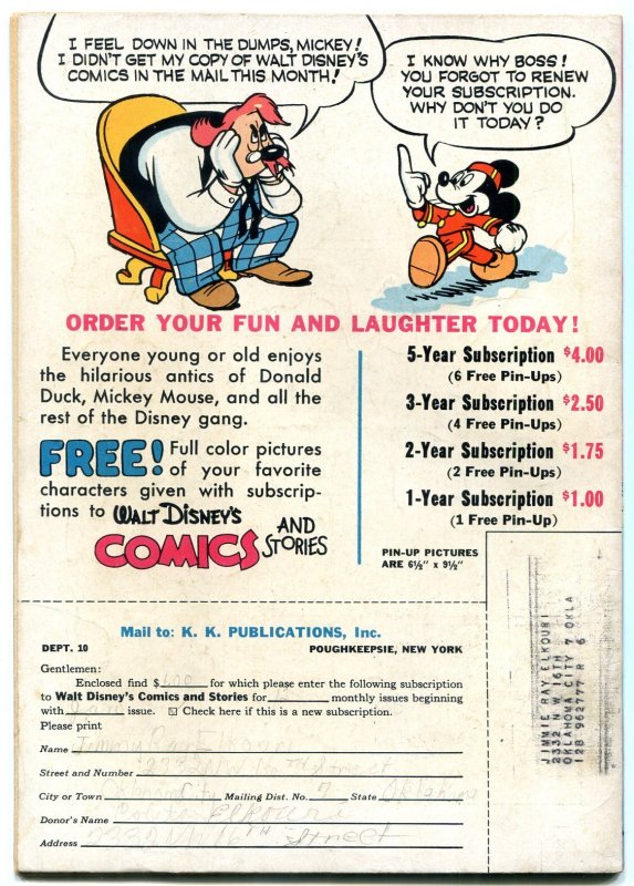 Walt Disney's Comics and Stories #97  1948 - Dell  -FN- - Comic Book