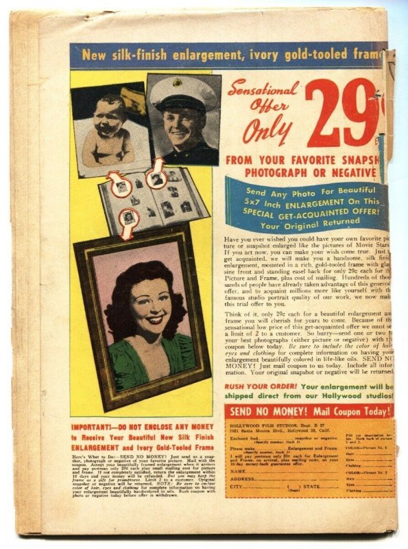 Vault of Horror #21 Pre-code horror-Violent Brutal comic book 1953- EC 