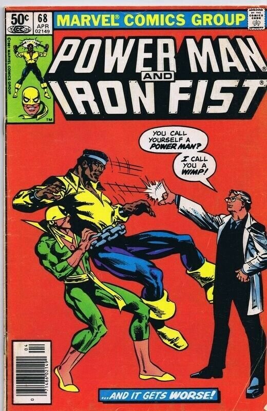 Power Man Iron Fist #68 ORIGINAL Vintage 1981 Marvel Comics  