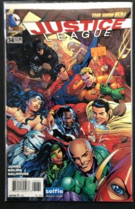 Justice League #34 Selfie Cover (2014)