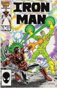 Iron Man #211 (1986)  VF 8.0