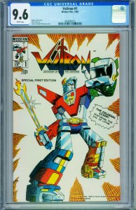 Voltron #1 CGC 9.6 1985 Modern-First issue-comic book 3826993015
