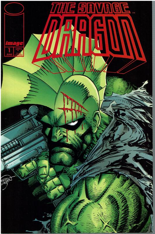 Savage Dragon #1, (2nd Series), VF or Better