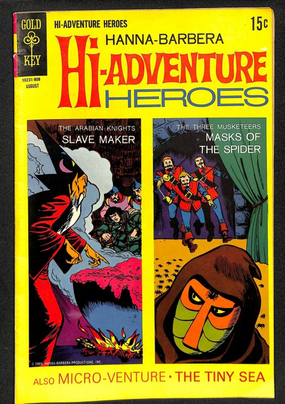 Hanna-Barbera Hi-Adventure Heroes #2 (1969)