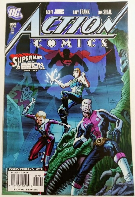 Action Comics #859 (VF/NM) LMTD ED Variant Cover LOSH Geoff Johns Gary Frank