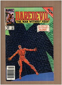 Daredevil #223 Newsstand Marvel Comics 1985 Secret Wars II VF- 7.5