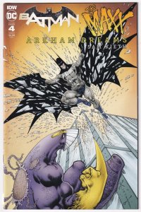 Batman The Maxx Arkham Dreams #4 A October 2020 IDW DC Sam Keith