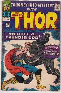 Journey into Mystery #118 (1965) Thor 1st appearance of The Destroyer!