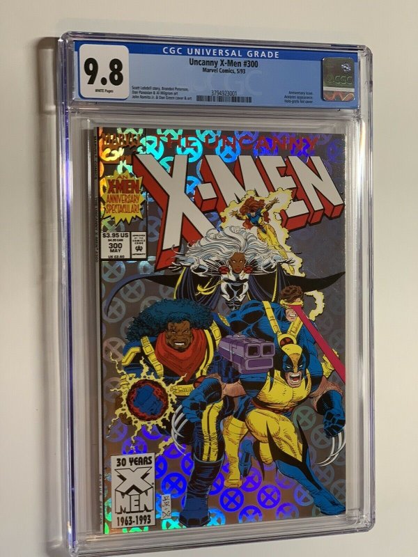 Uncanny x-men 300 cgc 9.8 wp marvel 1993