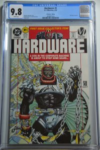 Hardware #1 (1993) CGC 9.8, White Pages, Collectors Edition.