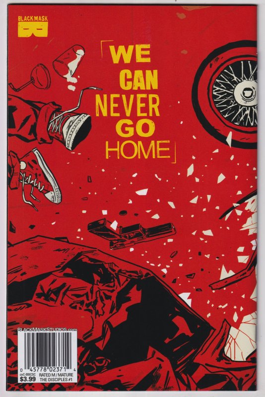 The Disciples #1 Beach Ball Comics Cover (2015)