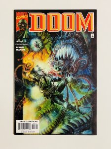 Lot 1-3 DOOM # 1 2 3 Complete Marvel Comic 2000 Doctor DR UNREAD HIGH GRADE 