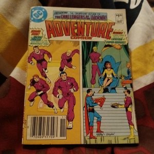 Adventure Comics #493 - Legion of Super-Heroes - Spectre Zatanna 1982 bronze age