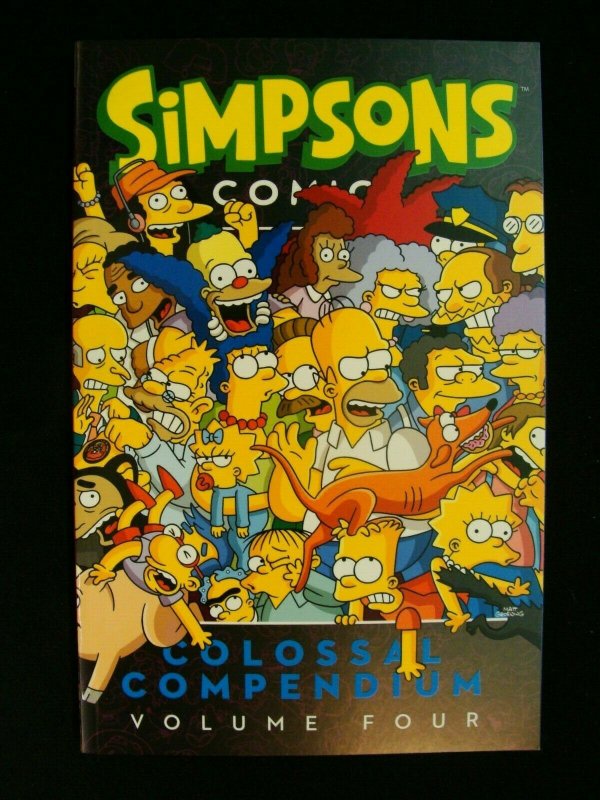 Simpsons Comics Colossal Compendium Volume Four 4 Bongo Comics TPB