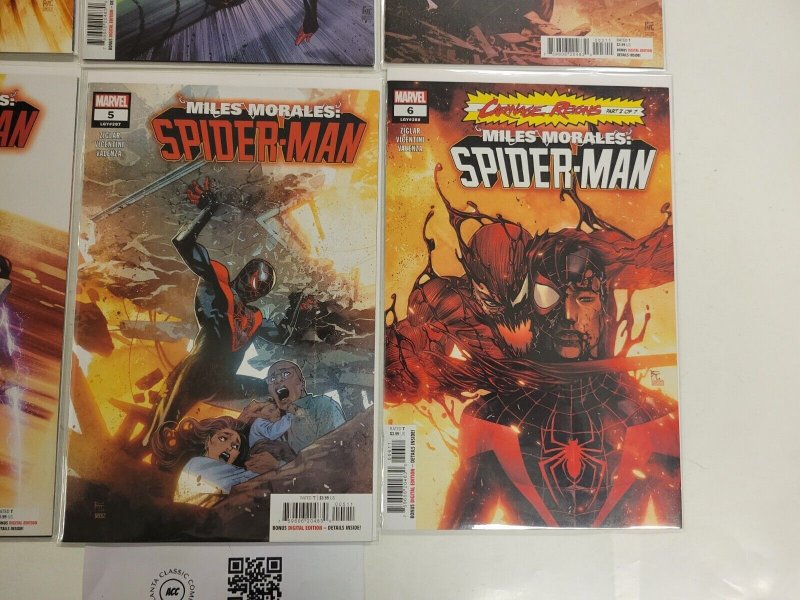 6 Miles Morales Spider-Man Marvel Comic Books #1 2 3 4 5 6 23 TJ43