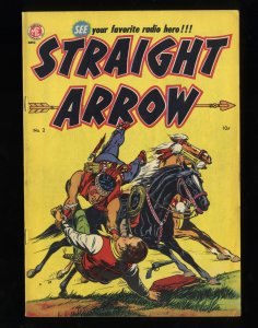 Straight Arrow (1950) #2 FN+ 6.5