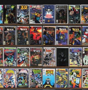 Huge Lot 150+ Comics with Sludge, Solution, Shadowman, Rai, Solitaire & More!