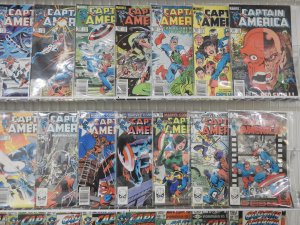 Wonderful Lot 97 Captain America Comics W/ Secret Wars II #1-9 Avg VF+ Condition