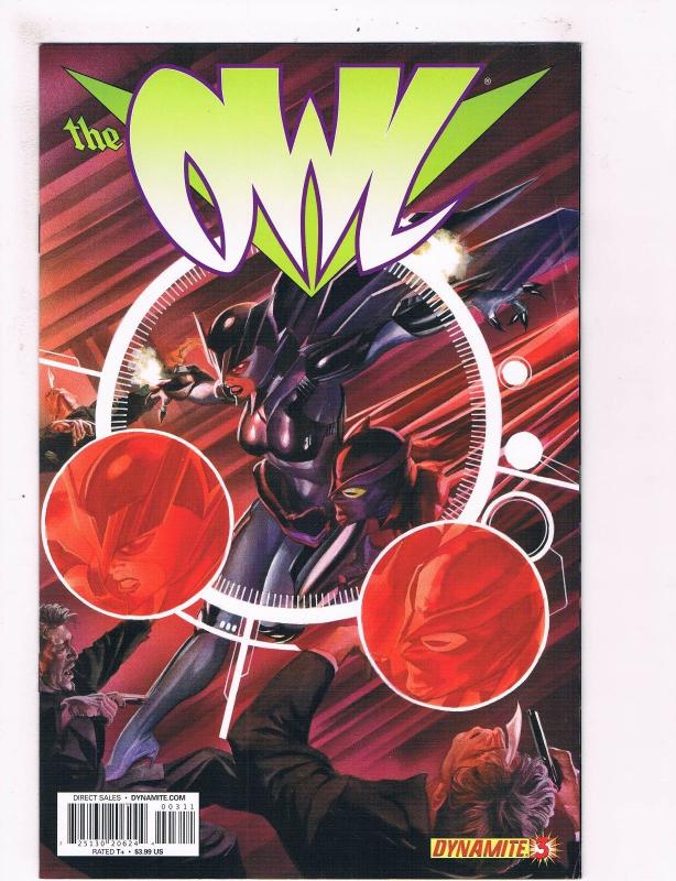 The Owl # 3 VF 1st Print Dynamite Comic Book Alex Ross Cover Art S64