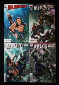 Atlantis Attacks #1-3 Lot of 4 + #2 Lim Variant Marvel 2020 VF/NM
