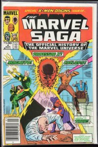 The Marvel Saga The Official History of the Marvel Universe #4 (1986) Marvel ...