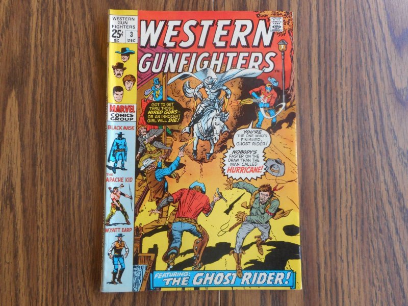 WESTERN GUNFIGHTERS # 3 GREAT MID-GRADE GEM 5.0/5.5 WOW!!!