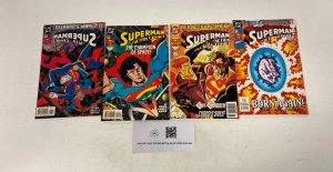 4 Superman Action Comics DC Comics Books #687 688 696 697 Stern 41 JW19