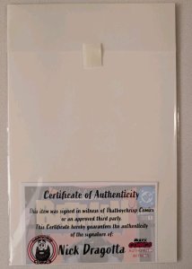 Absolute Batman #16 NM  2nd Print Signed By Writer Nick Dragotta W/COA
