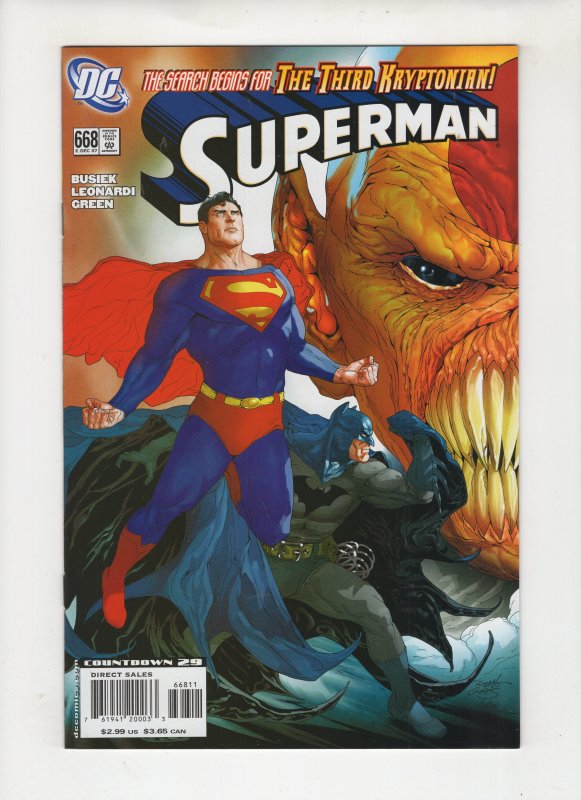 Superman #668 (2007) BN#12