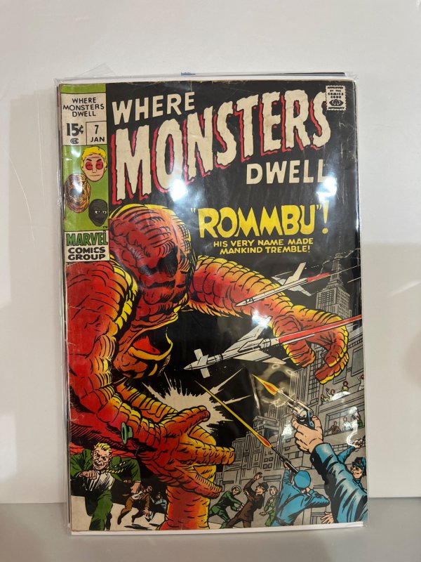 Where Monsters Dwell #7 (1971)