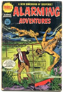 ALARMING ADVENTURES #2 1964-HUMAN AQUARIUM-WILLIAMSON FR/G 