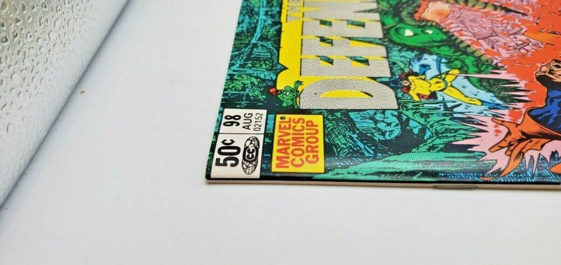 DEFENDERS #98   1981    MARVEL    NEWSSTAND    VF/NM