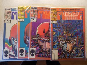 MACHINE MAN # 1-4 MARVEL ACTION ADVENTURE COMPLETE SET VF/NM TO NM