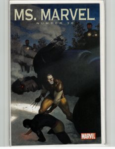 Ms. Marvel #38 Wolverine Cover (2009) Ms. Marvel