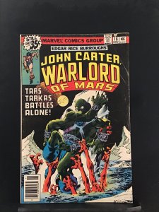 John Carter Warlord of Mars #18 1st Frank Miller at Marvel