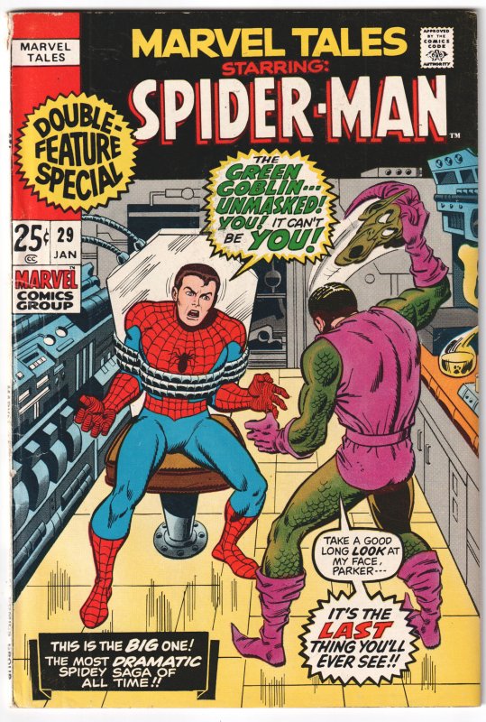 Marvel Tales #29 (1971) Spider-Man