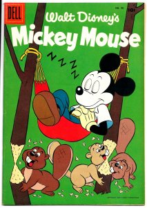 MICKEY MOUSE #48 & 51 (1956) Dell Comics 7.0 FN/VF  MURRY! BRADBURY! STROBL!