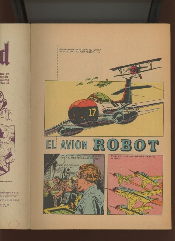 El Piloto Fantasma #15 - Mexican Blackhawk #15 - 1965 (Grade 6.0)