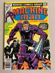 Machine Man #1 newsstand 8.0 (1978)