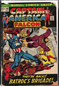 Captain America #149 (1972) Captain America and the Falcon