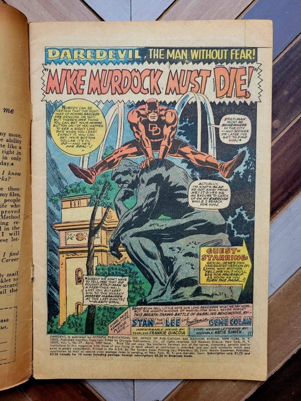 Daredevil #27 GD/VG (Marvel 1967) SPIDER-MAN, MASKED MARAUDER & STILT-MAN Appear