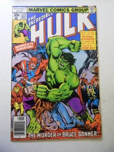 The Incredible Hulk #227 (1978) VG/FN Condition