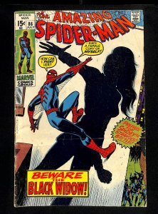 Amazing Spider-Man #86 Origin of Black Widow!