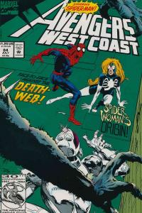 Avengers West Coast #84 FN ; Marvel | Spider-Man Spider-Woman