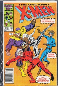 The Uncanny X-Men #215 Newsstand Edition (1987) X-Men