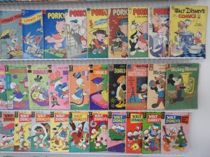 Huge Lot of 170+ Comics W/ Walt Disney Comics, Porky Pig, Looney Tunes +More!