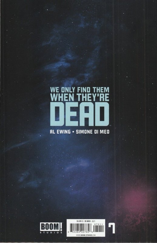 We Only Find Them When They're Dead # 7 Cover A Boom! 2021 [Q9]